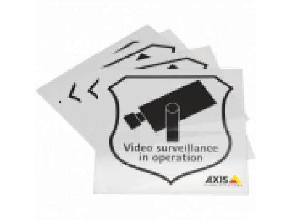 Axis Surveillance Sticker