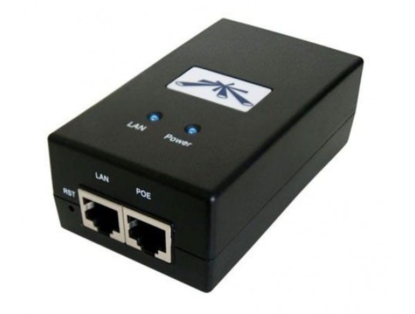 Ubiquiti 24V Megabit Power over Ethernet (PoE)-adapter