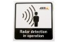 Axis Radar Detection Sticker