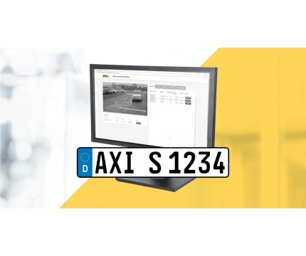 Axis License Plate Verifier 1P E-License